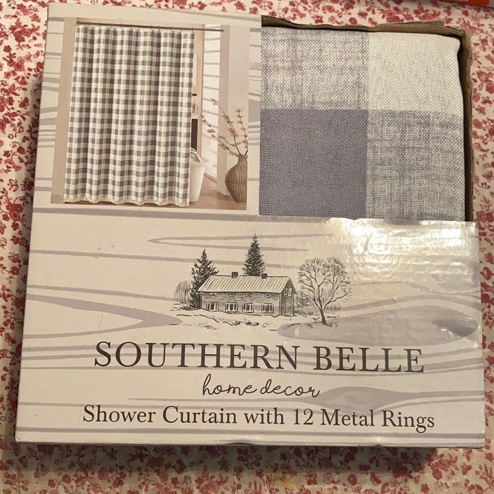 Southern Belle shower curtain